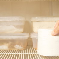 loo roll in fridge