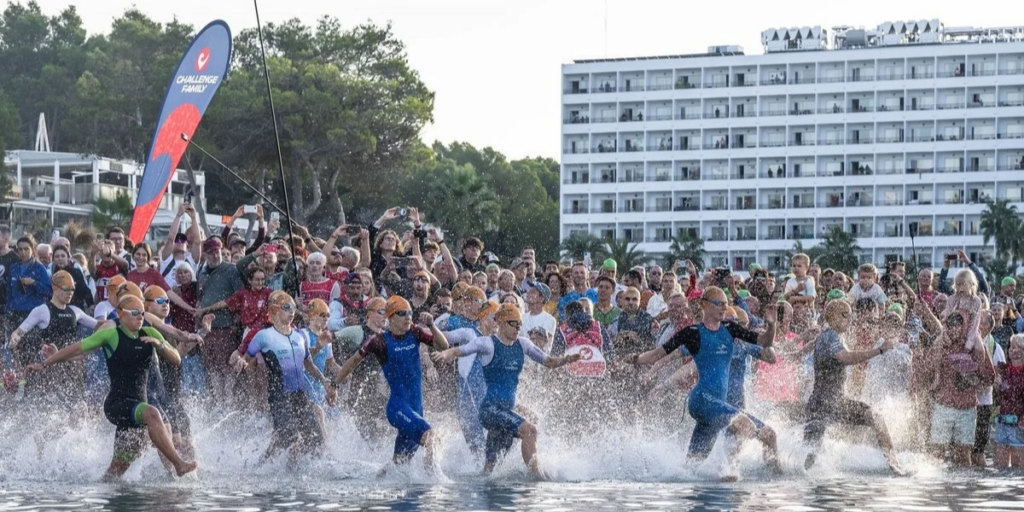 Mallorca resort comes alive as thousands of athletes and spectators descend for thrilling international triathlon