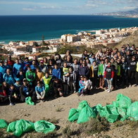 Group 'Plogging' in Salobreña.