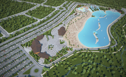 Recreation of Alovera Beach