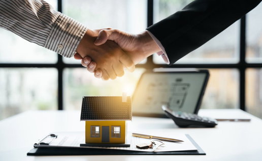 Selling a home.