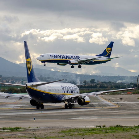 Ryanair flights at Malaga Airport