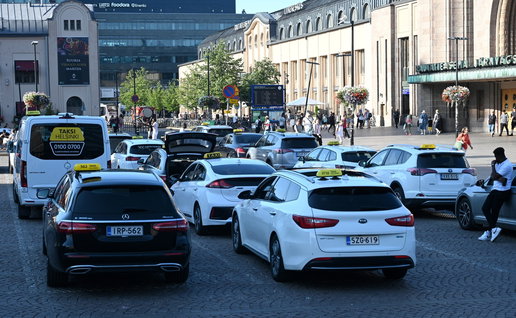 Safer taxis in Helsinki.