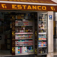 Tobacconist in Gibraltar.