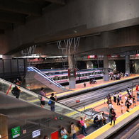 Photo Of The Interior Of Atocha Station In Madrid Spain.
