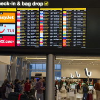 Manchester airport check in.