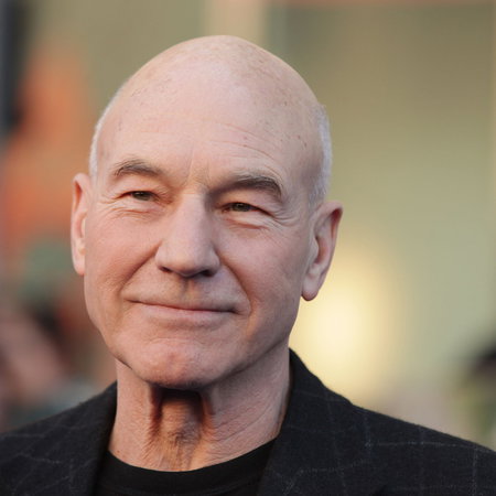 Yorkeshire actor Patrick Stewart during a premier in Los Angeles