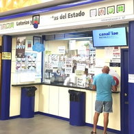 Lottery shop in Carrefour Alameda.