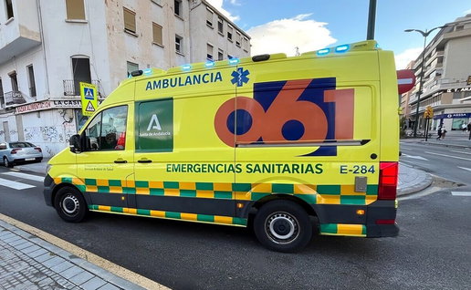 Ambulance in Motril.