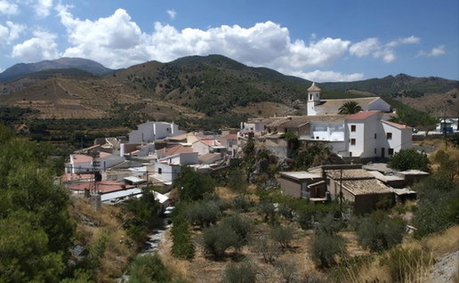 Bayarque village in Almeria Province