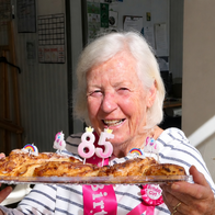 Jill celebrates 85 years.