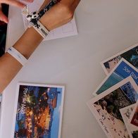 nviting people from across the world to send handmade postcards