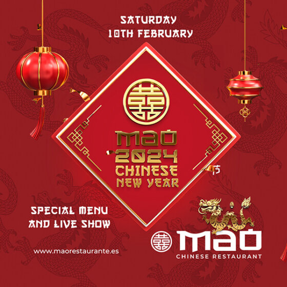 MAO Chinese Restaurant - Saturday 10th February